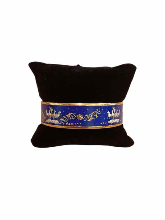 Hermes Size 70 Royal Blue Bracelet
