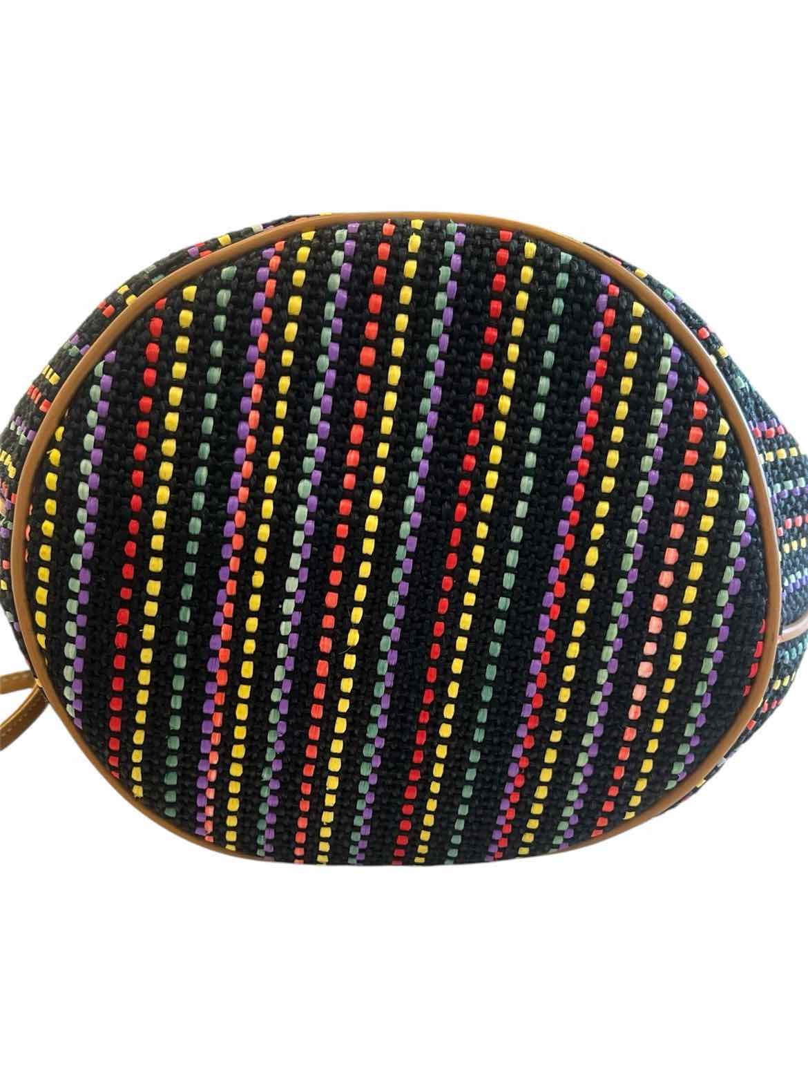 Fendi black/rainbow Purse