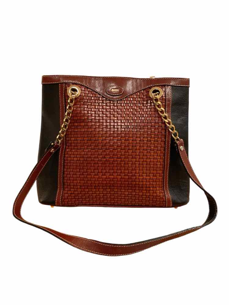 BALLY Size Medium blk/brn Purse