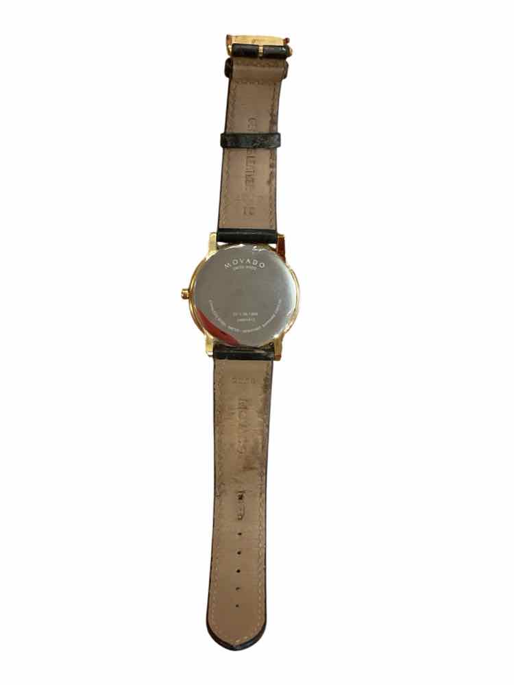 Movado black/gold Watch