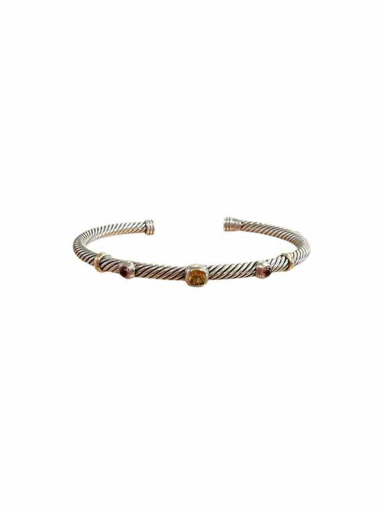 David Yurman Size Medium 925/750 Bracelet