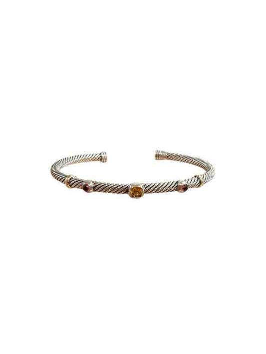 David Yurman Size Medium 925/750 Bracelet