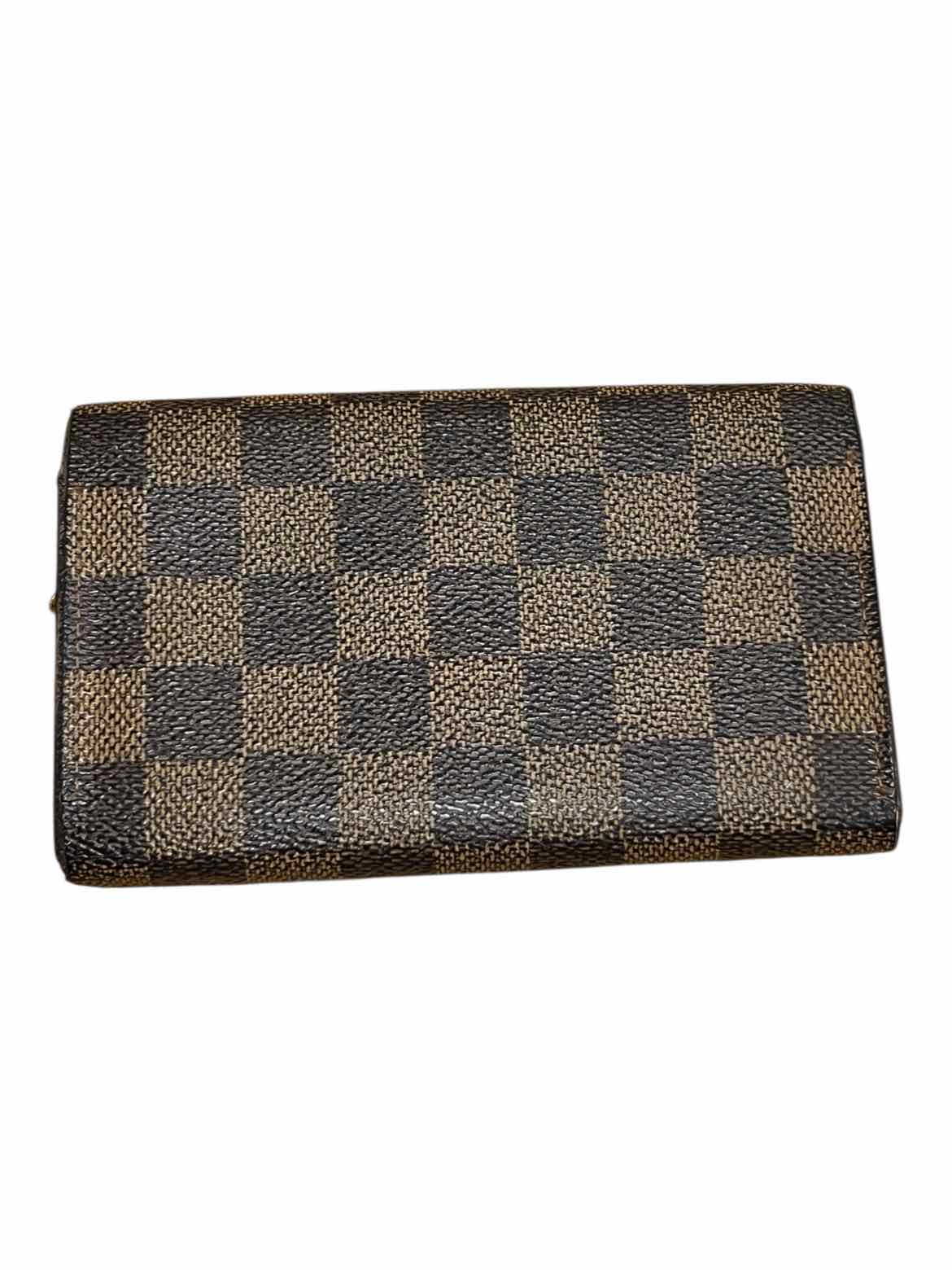LOUIS VUITTON Size Small EBENE DAMIER Wallet