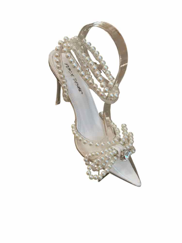 Public Desire Size 9 White Shoes