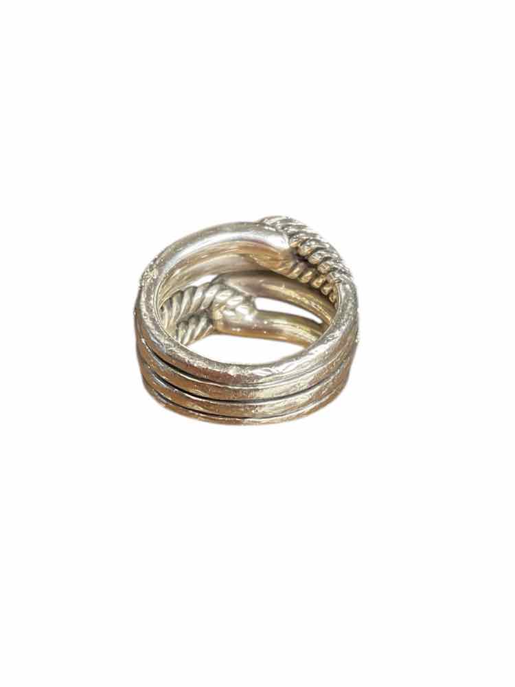 David Yurman Size 5.5 Sterling Ring