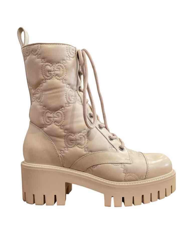 Gucci Size 37 Ivory BOOT