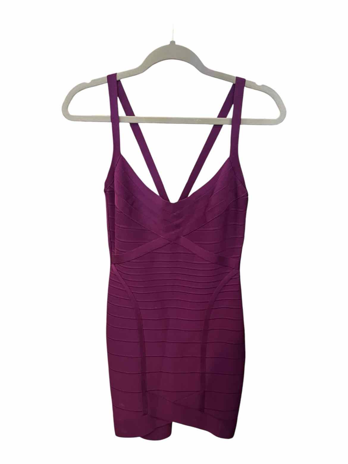 Herve Leger Size Medium PURPLE Dress