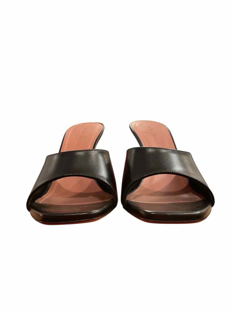 Amina Muaddi Size 38.5 Black Lupita Slipper 95 Shoes