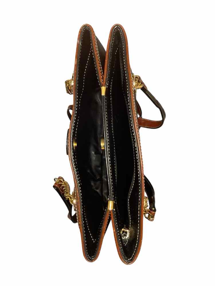 BALLY Size Medium blk/brn Purse