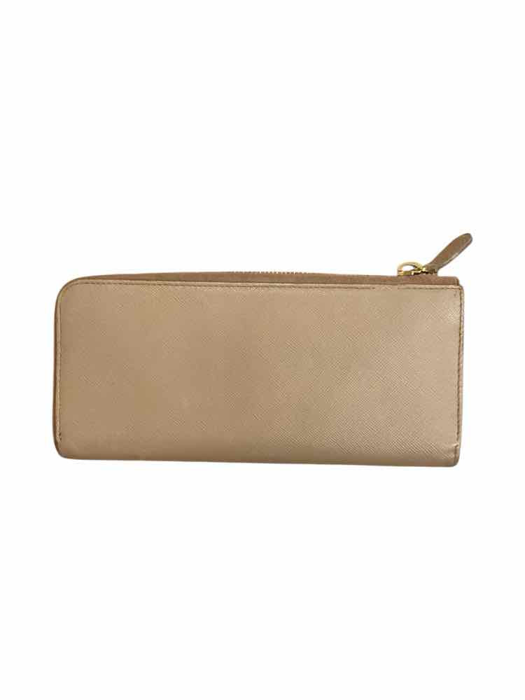Prada Size Large BEIGE Wallet