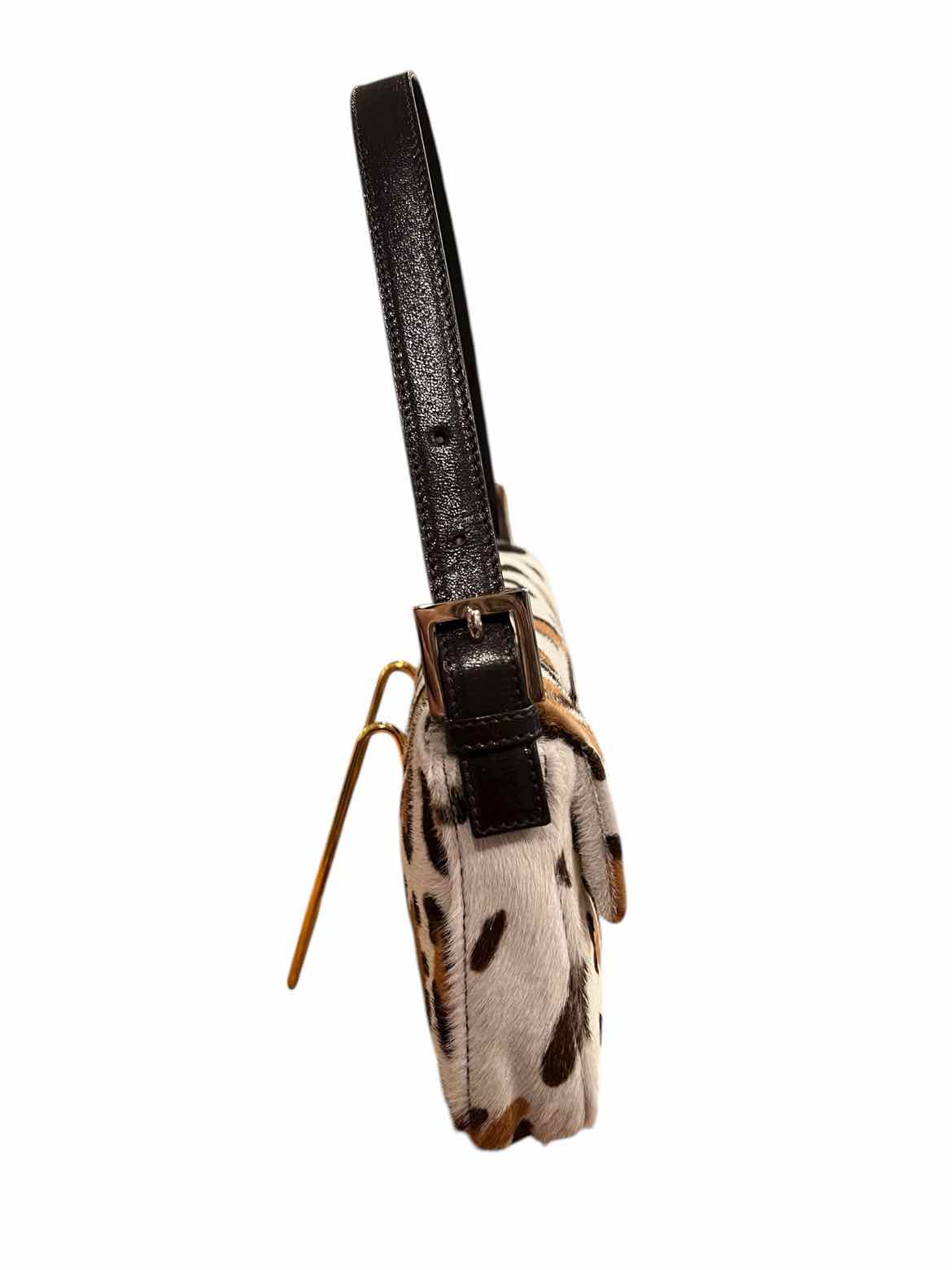 Fendi Size Small wh/blk/brn Purse