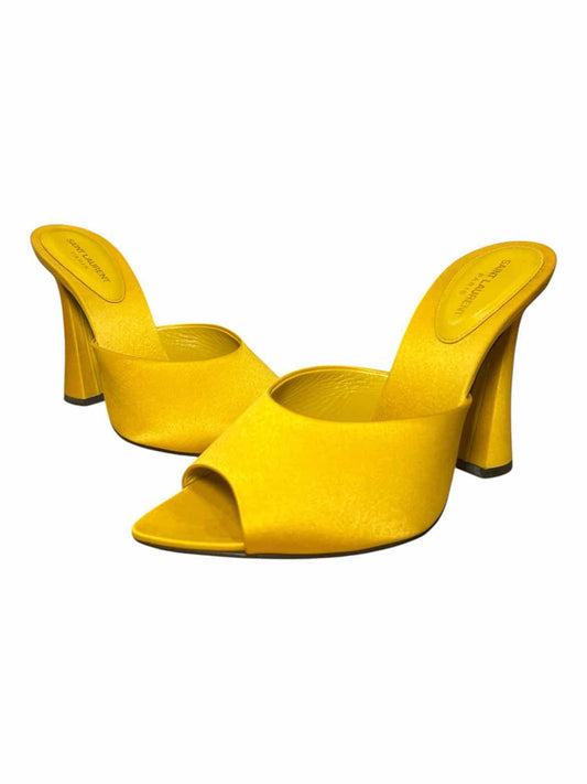 Saint Laurent Size 38 Mustard Shoes