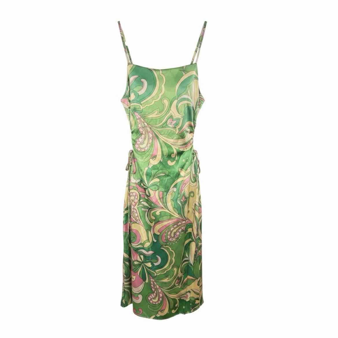 Christian Lacroix Size Small green/pink Dress
