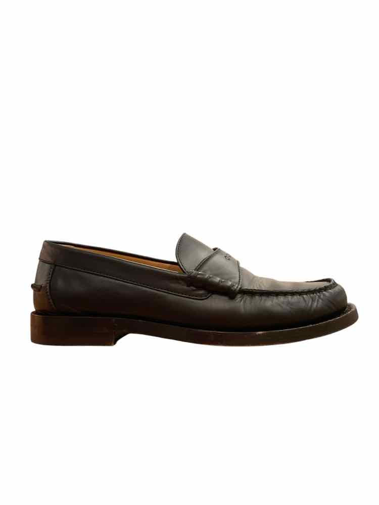 Gucci Size 36.5 Black Micro Soft Loafer Shoes