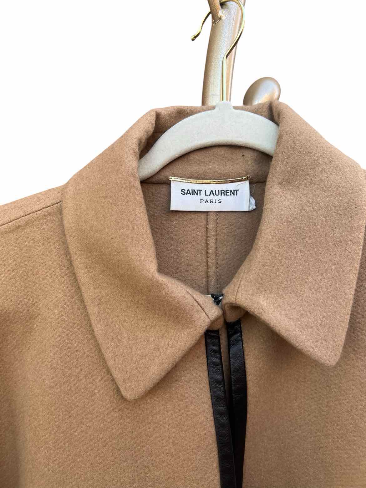 Saint Laurent Size M/L BRN/BLK CAPE