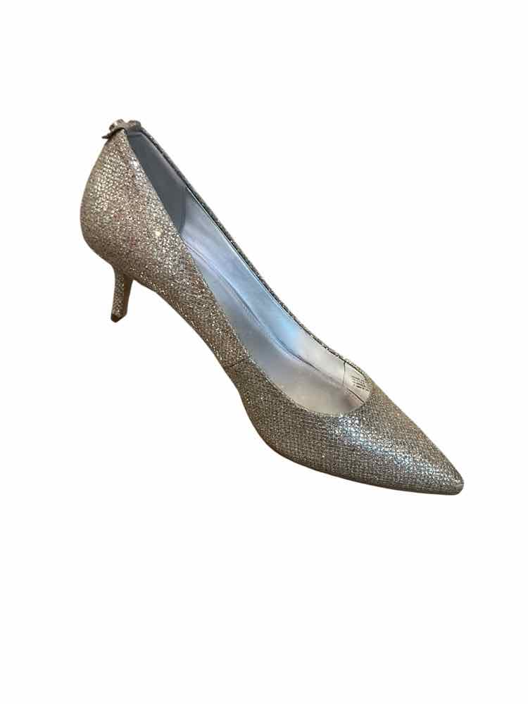 M FOR MKORS Size 7 silver metallic Shoes