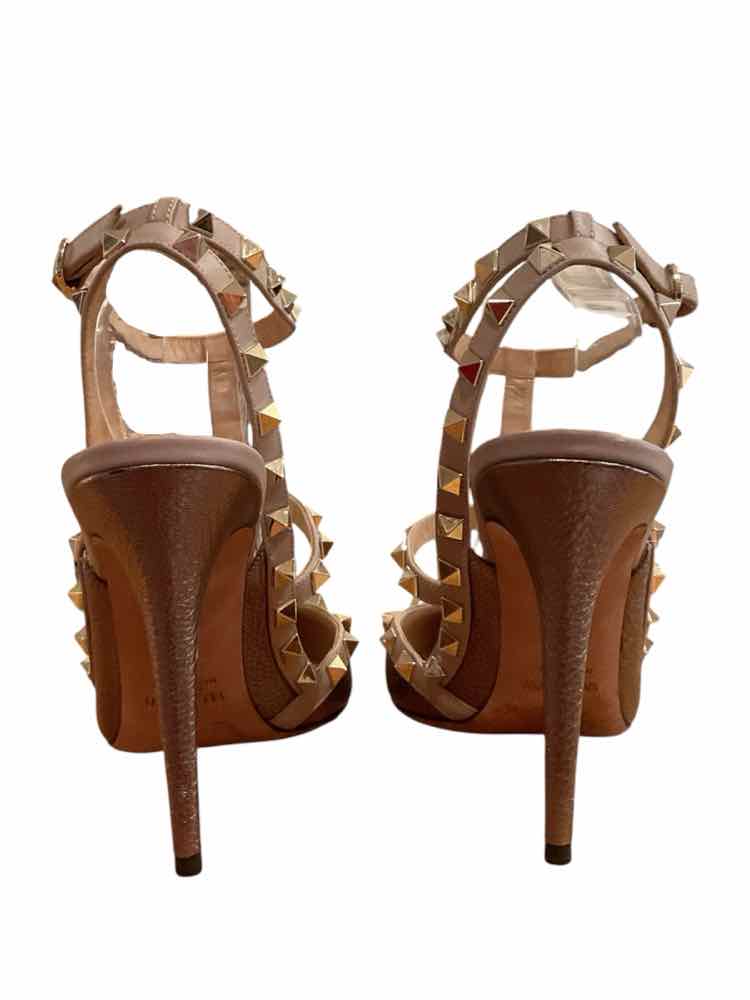 Valentino Size 40 Bronze Shoes