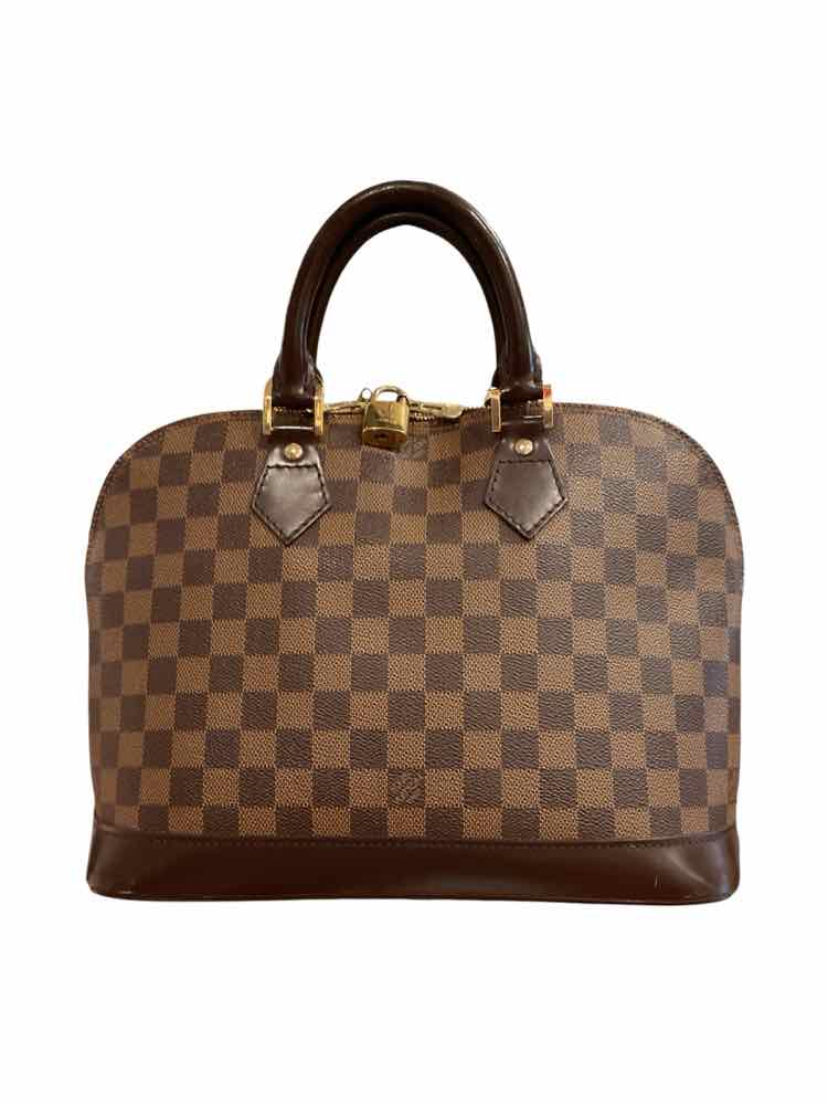 Louis Vuitton Size PM Damier Ebene Alma Purse