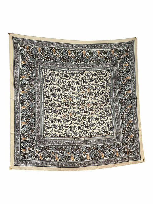 Hermes Size 90 MULTI Scarf