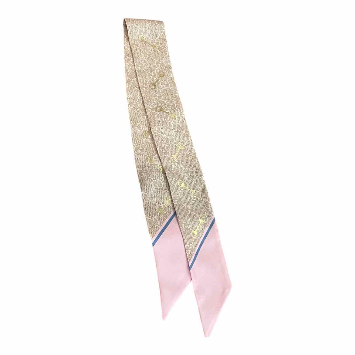 GUCCI Size Small PK/GR/CR Scarf