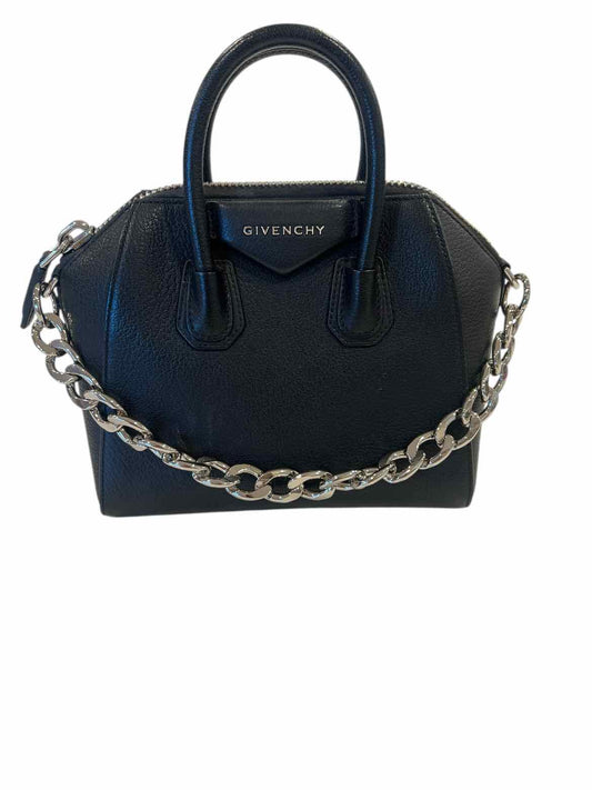 GIVENCHY Size Small black/silver Purse