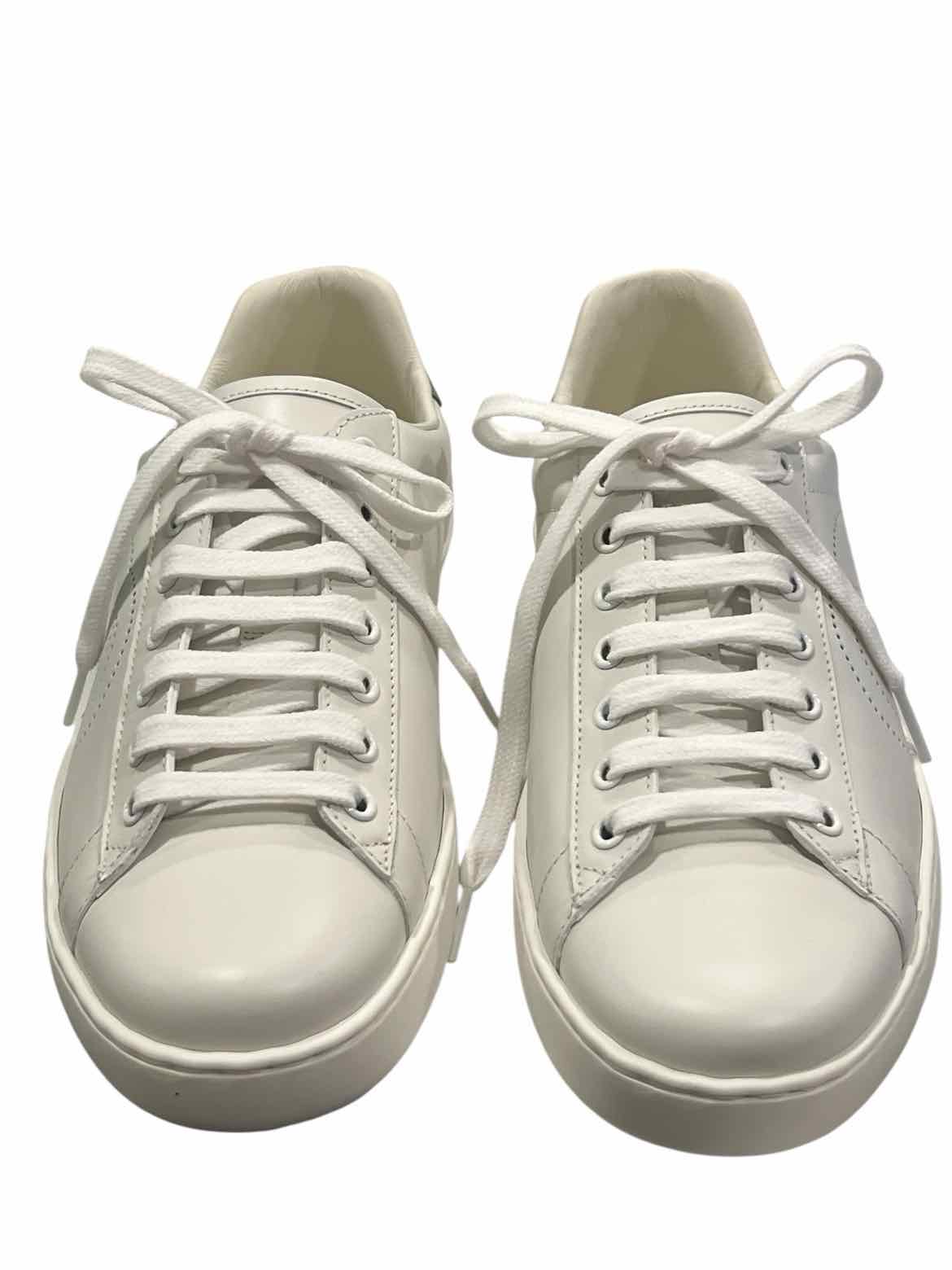 GUCCI Size Men's 6.5 (Women's 8) white/grey Shoes