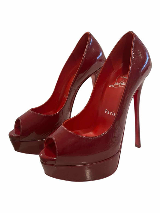 Christian Louboutin Size 35.5 Red Shoes