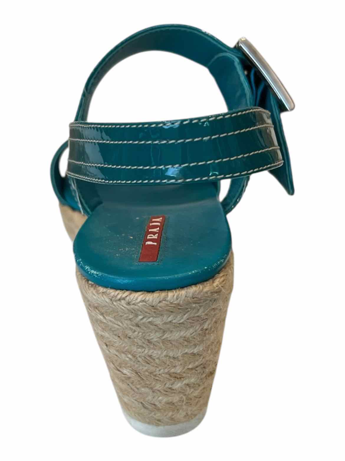 Prada Size 39 Green Shoes