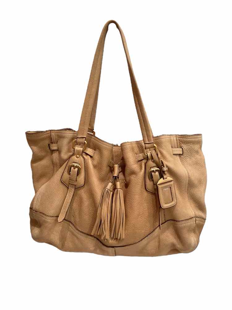 Prada Size Large LIGHT BROWN Purse