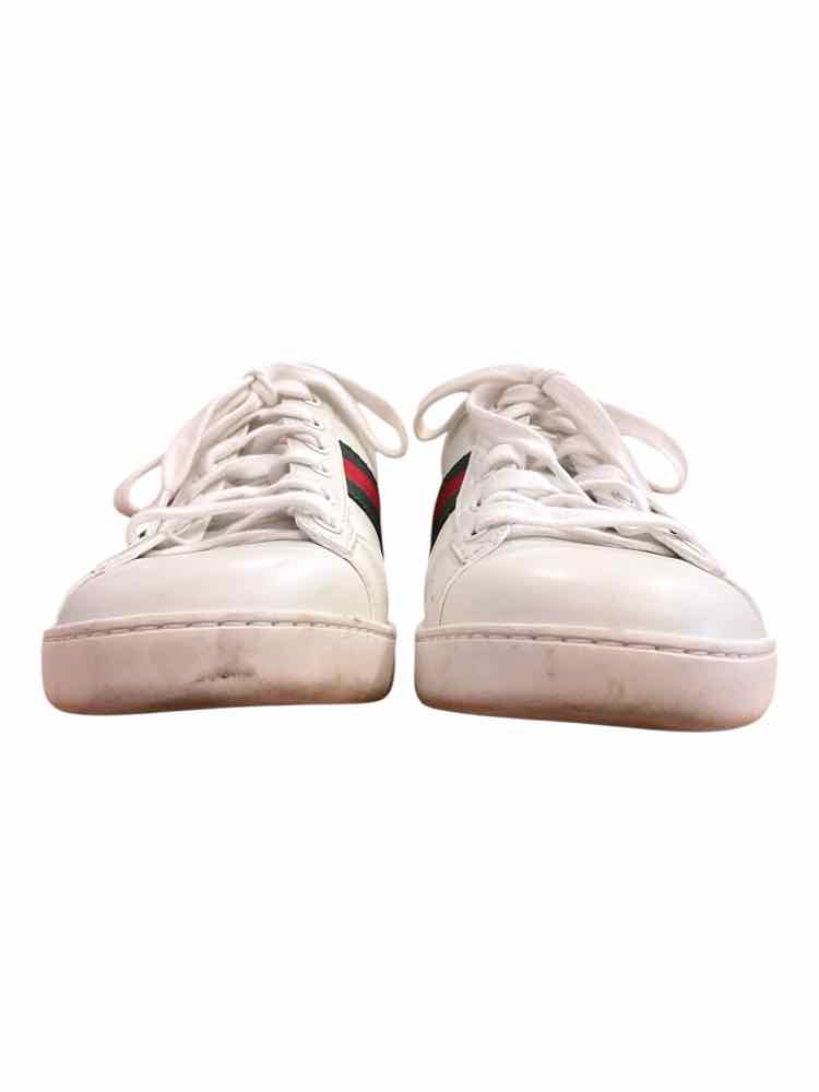 GUCCI Size 39.5 wh/red/green Shoes