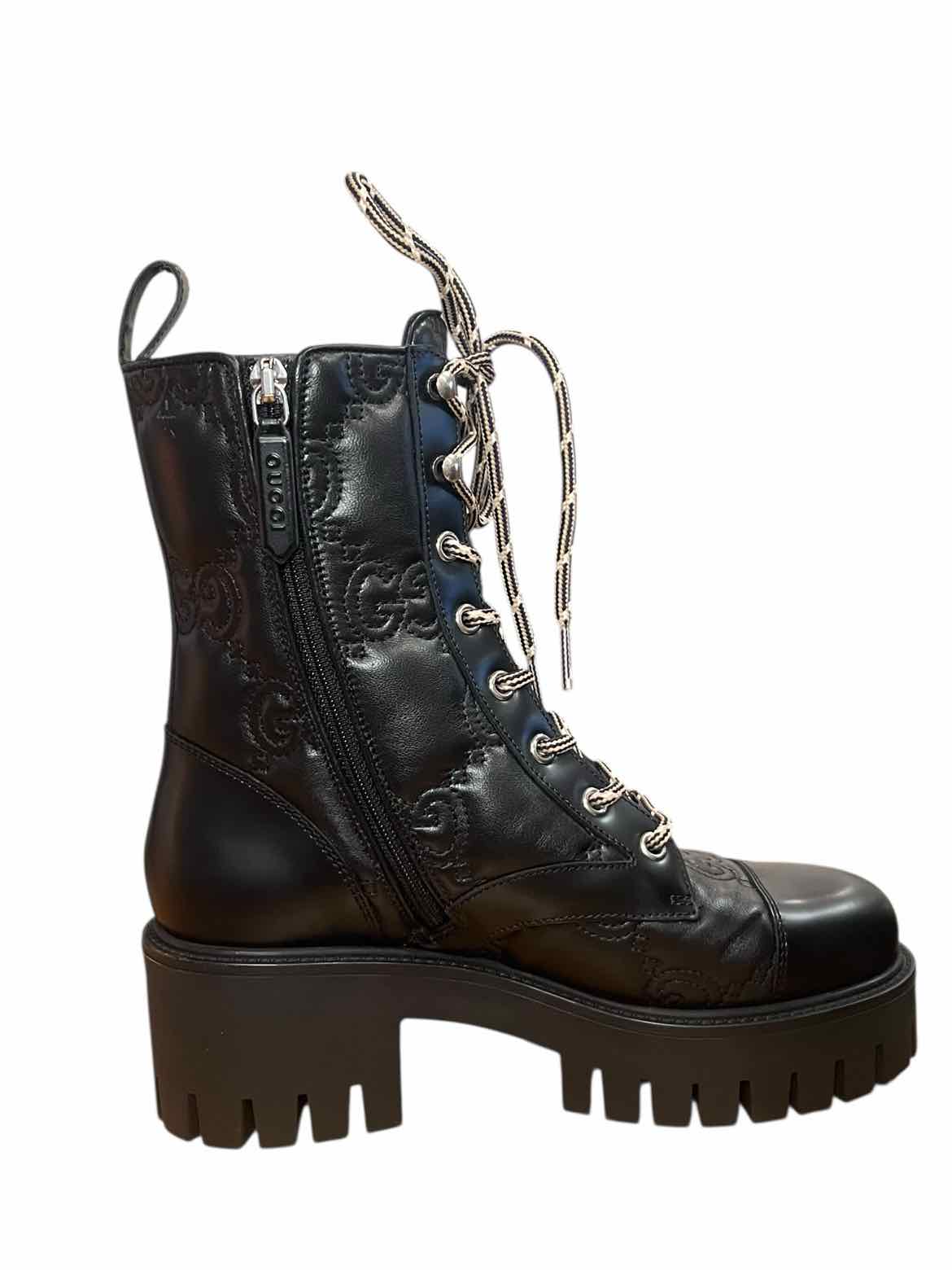 GUCCI Size 36 Black BOOT