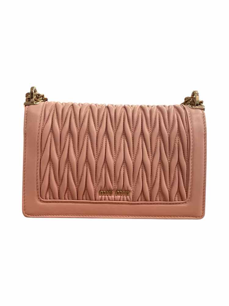 miu miu Size Small BLUSH Purse