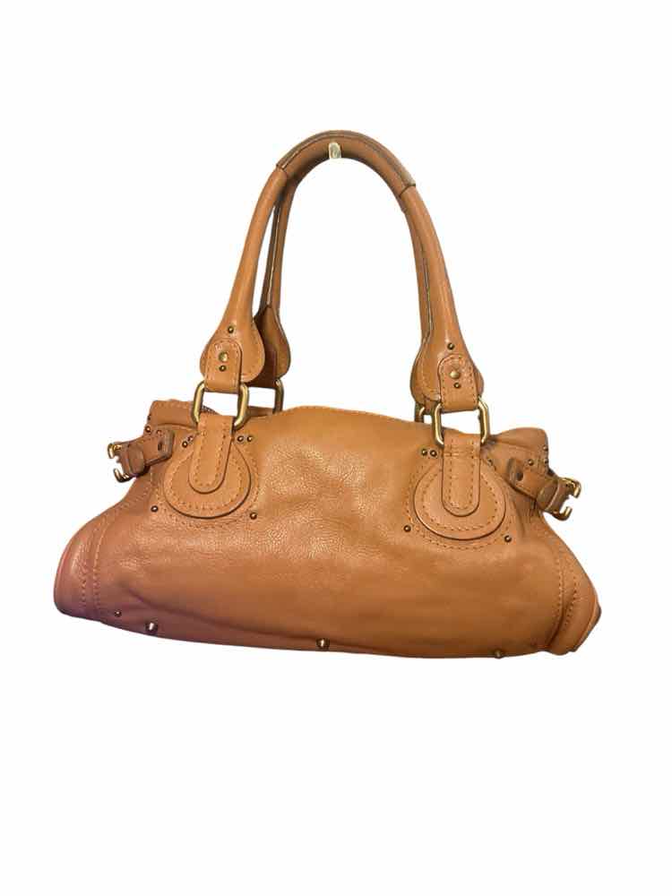 CHLOE Size Medium tan Purse