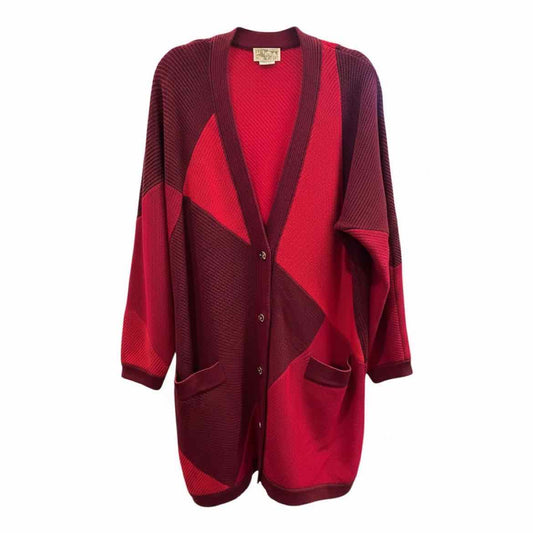 Ferragamo Size Small burg/red SWEATER