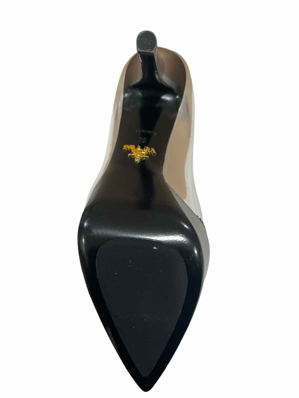 Prada Size 36 SILVER/BLACK Shoes