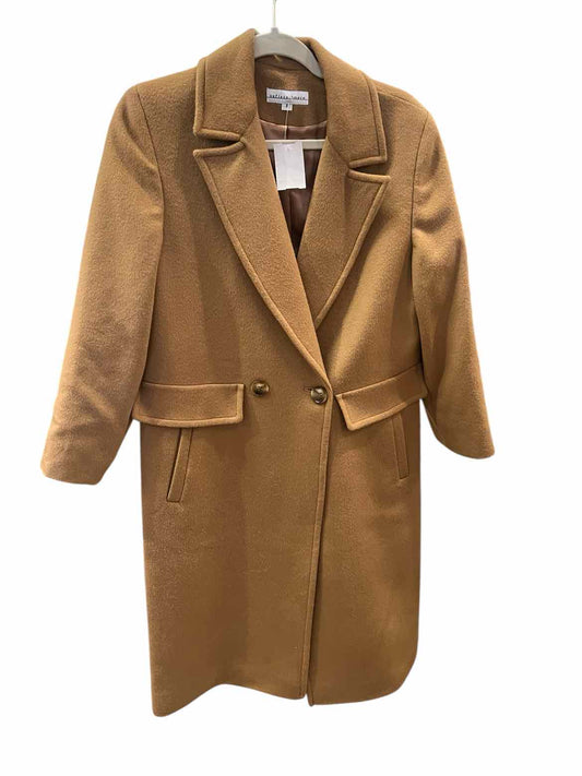 Sofia Cashmere Size 6 Camel Coat