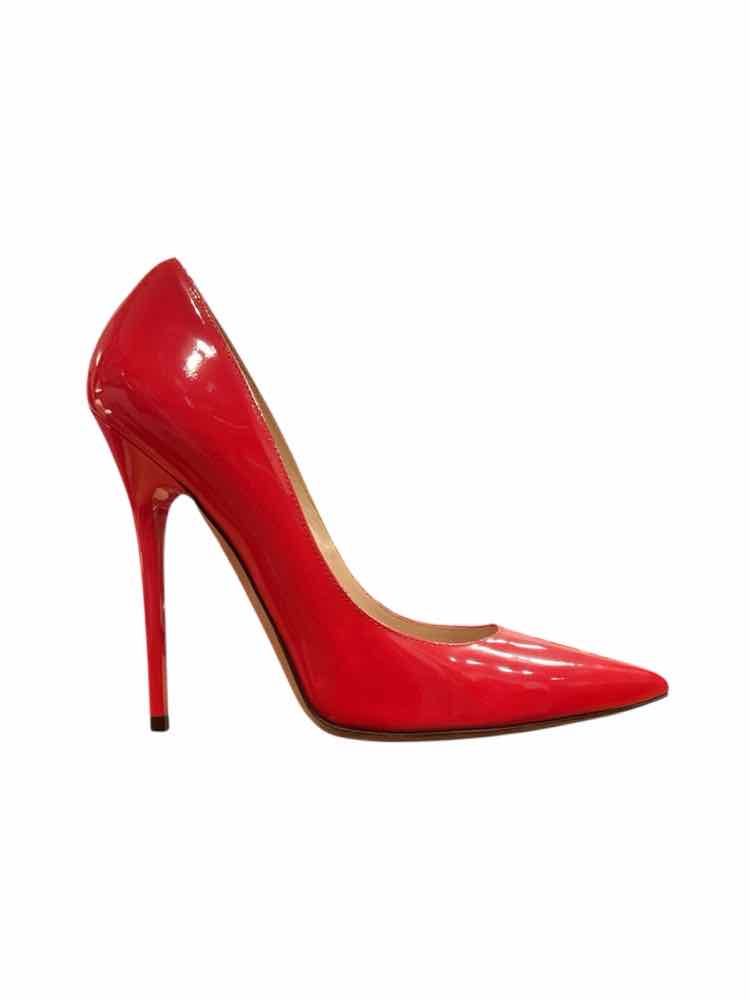 JIMMY CHOO Size 36.5 red orange Shoes