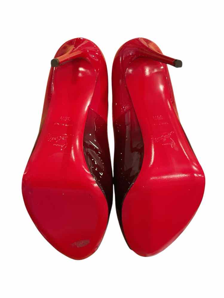 Christian Louboutin Size 38.5 red/black Shoes