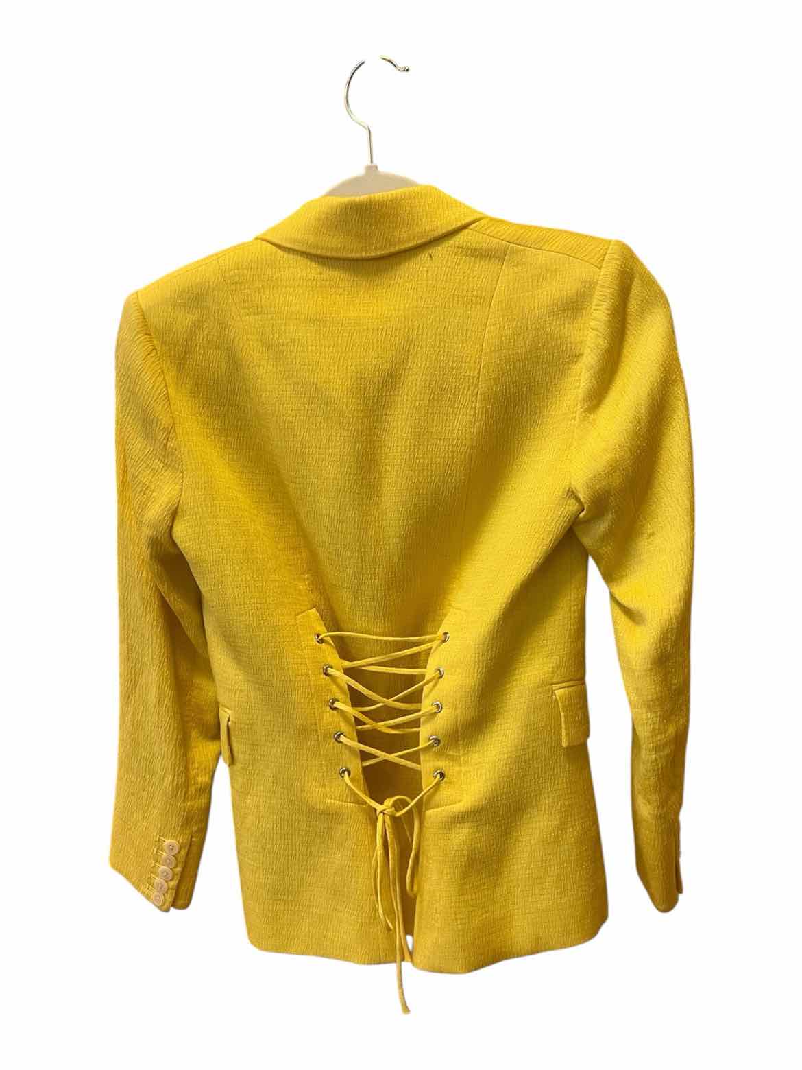 Veronica Beard Size 0 Yellow BLAZER