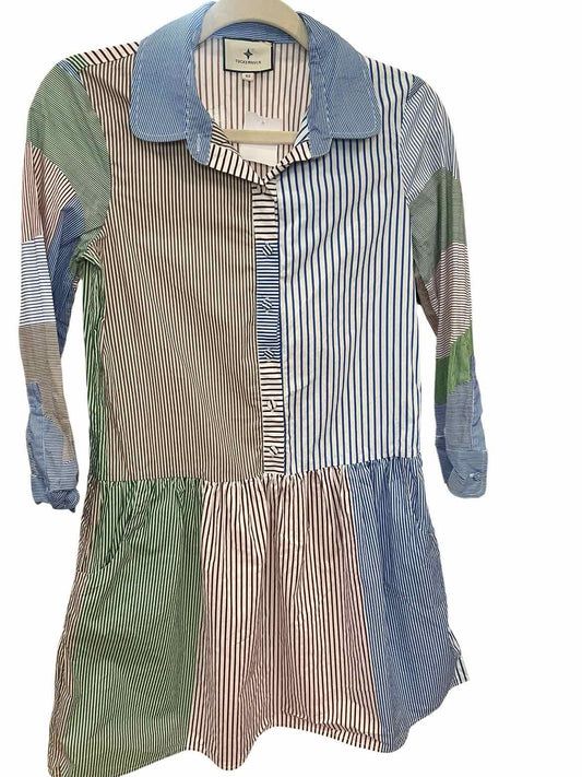 Tuckernuck Size XS bl/tan/grn/red/wh Dress