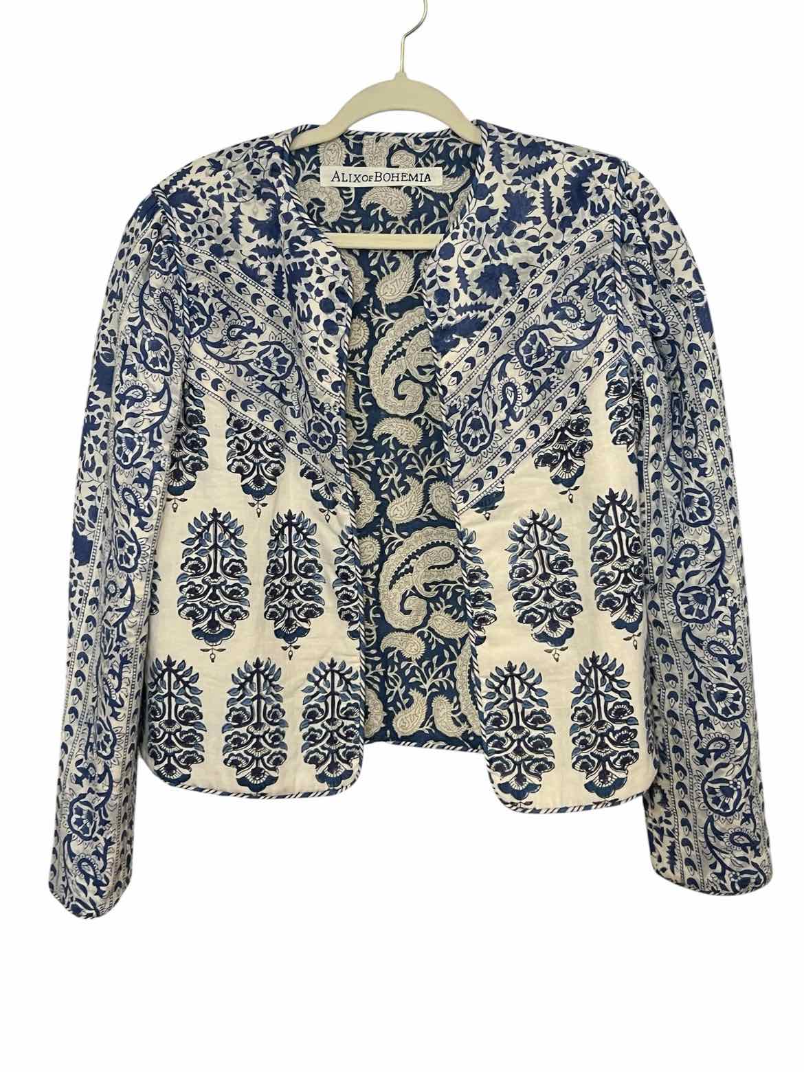 Alix of Bohemia Size Small wh/blue BLAZER