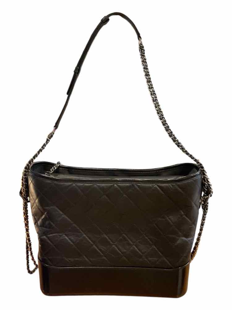 Chanel Size Large black/gold/silver Purse