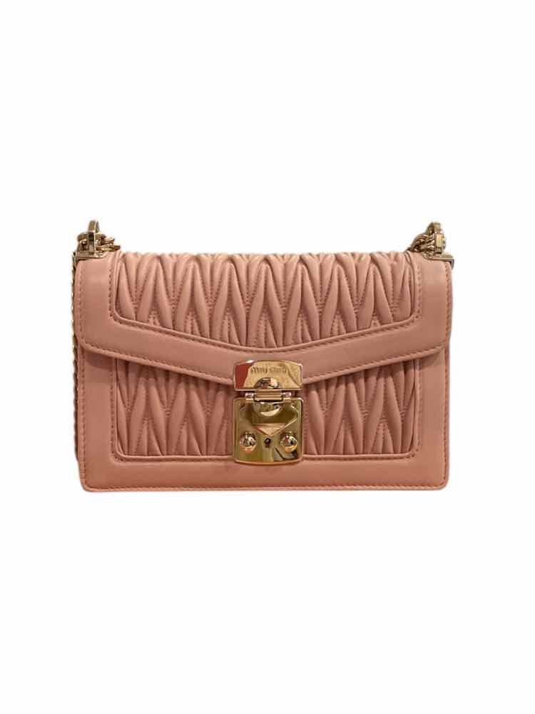 miu miu Size Small BLUSH Purse