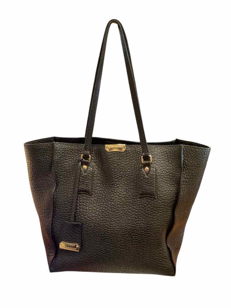 BURBERRY Size X-Large Black Purse
