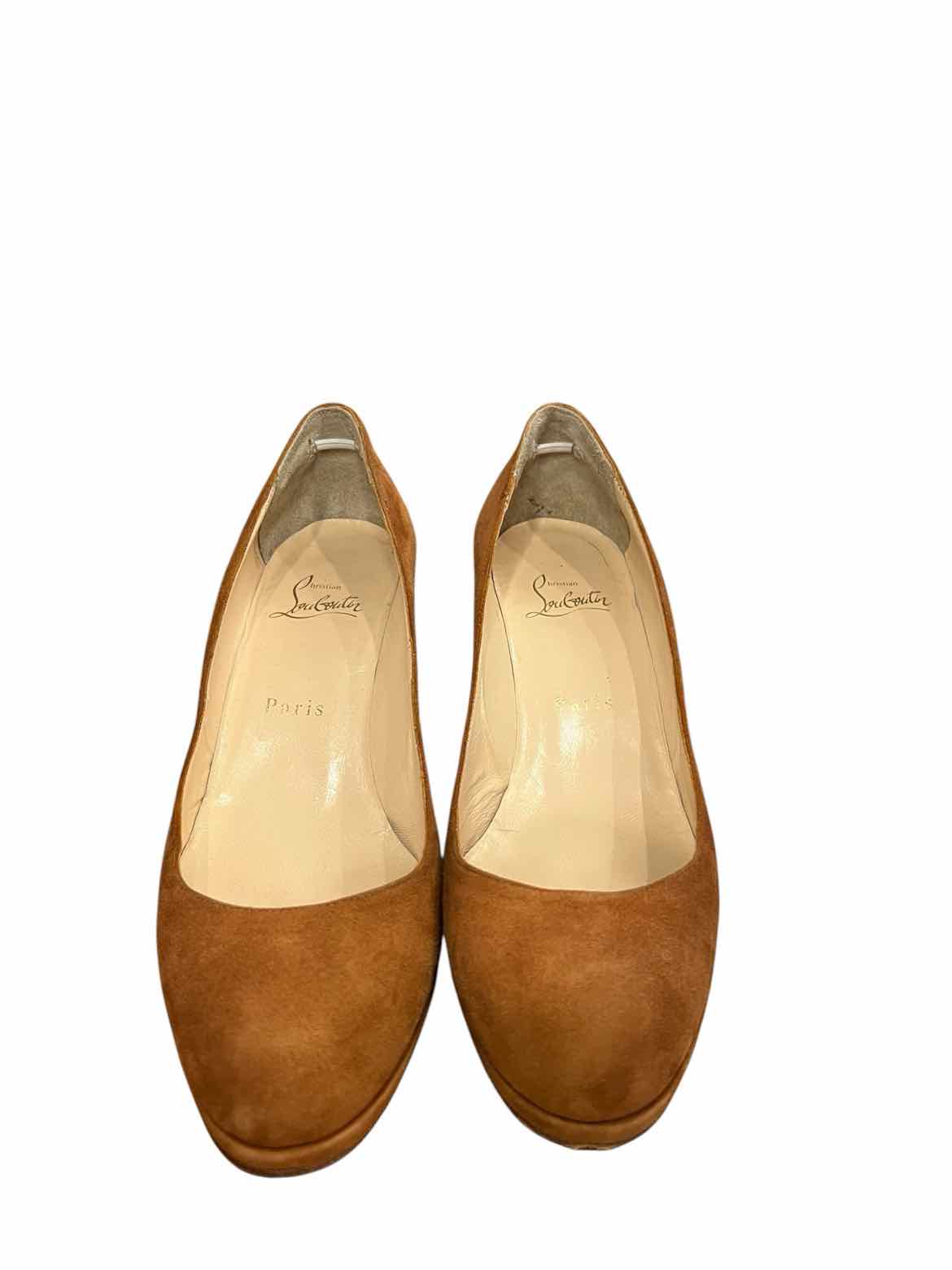 Christian Louboutin Size 38.5 BROWN Shoes