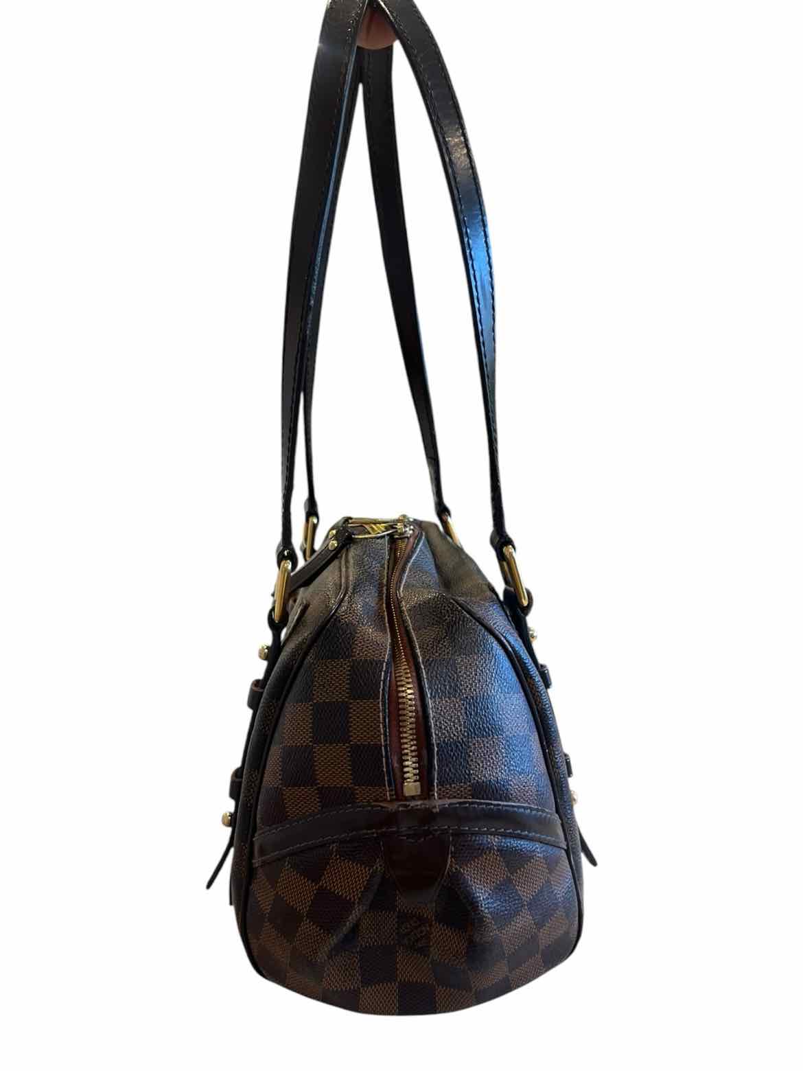 LOUIS VUITTON Size PM Damier Ebene Purse