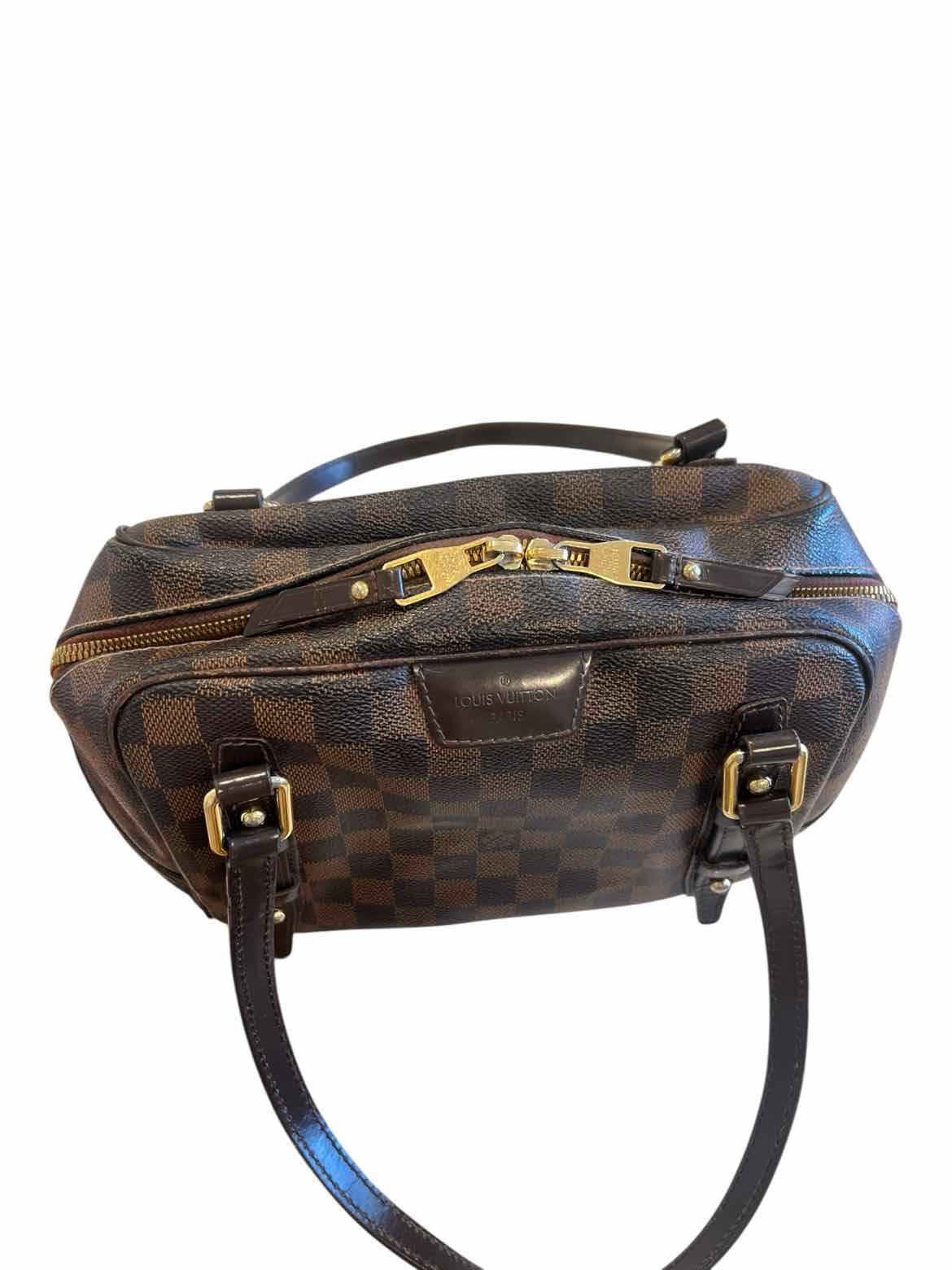 LOUIS VUITTON Size PM Damier Ebene Purse
