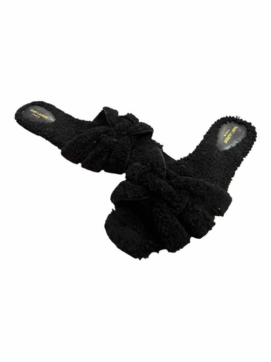 Saint Laurent Size 40.5 Black Shoes