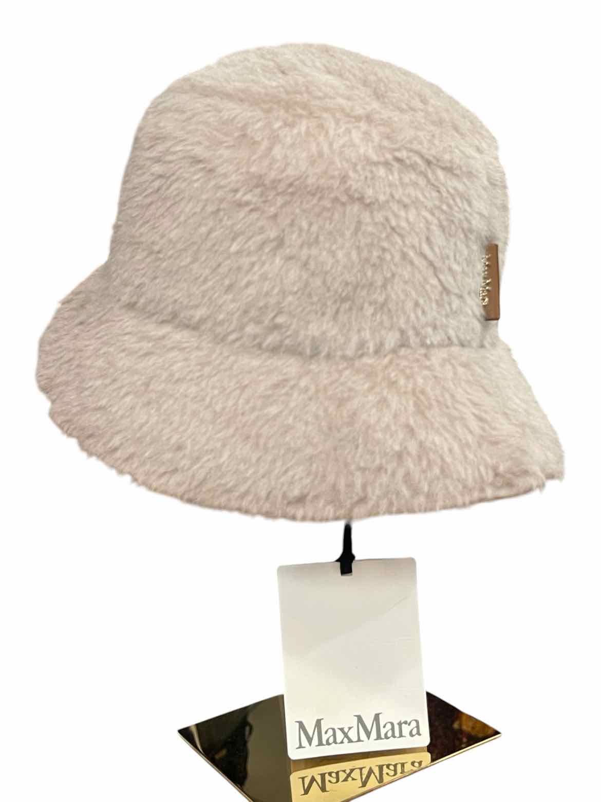 MAX MARA Size 57 cm LIGHT BROWN Hat