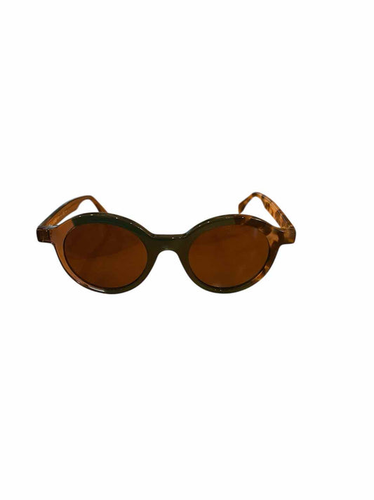 Fendi teal/brown sunglasses